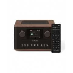 Pure Classic C-D4 Mini Ηχοσύστημα Hi-Fi 15W με CD Player Beige Brown
